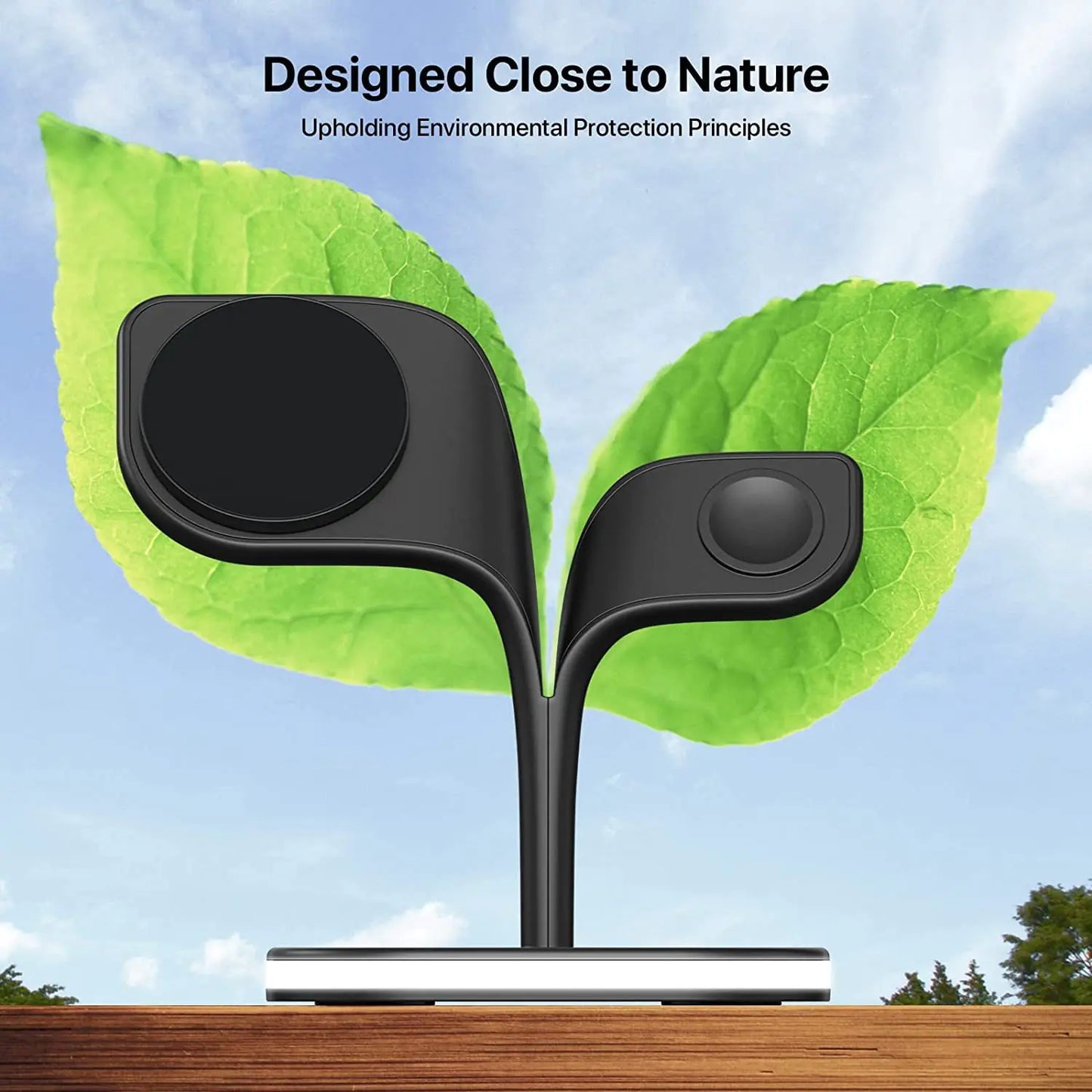 Magnetic 3-in-1 Wireless Charge Station