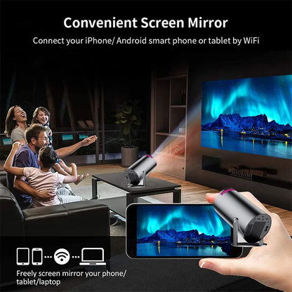 Portable HD Home Theater Projector HY300Pro 4K