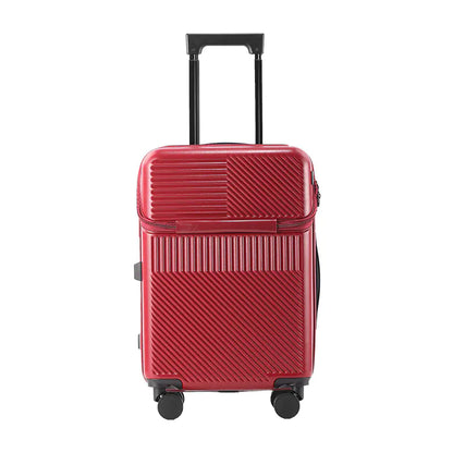 Multifunctional Travel Suitcase with Cup Holder