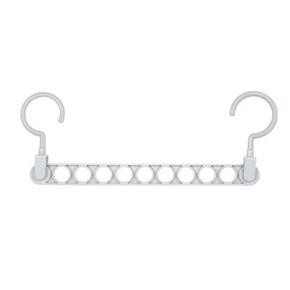 9-Hole Magic Clothes Hanger for Closet Organization