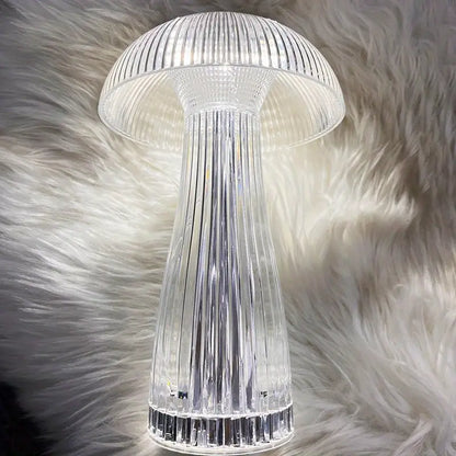 16 Color RGB Crystal Table Lamp - Touch USB Night Light
