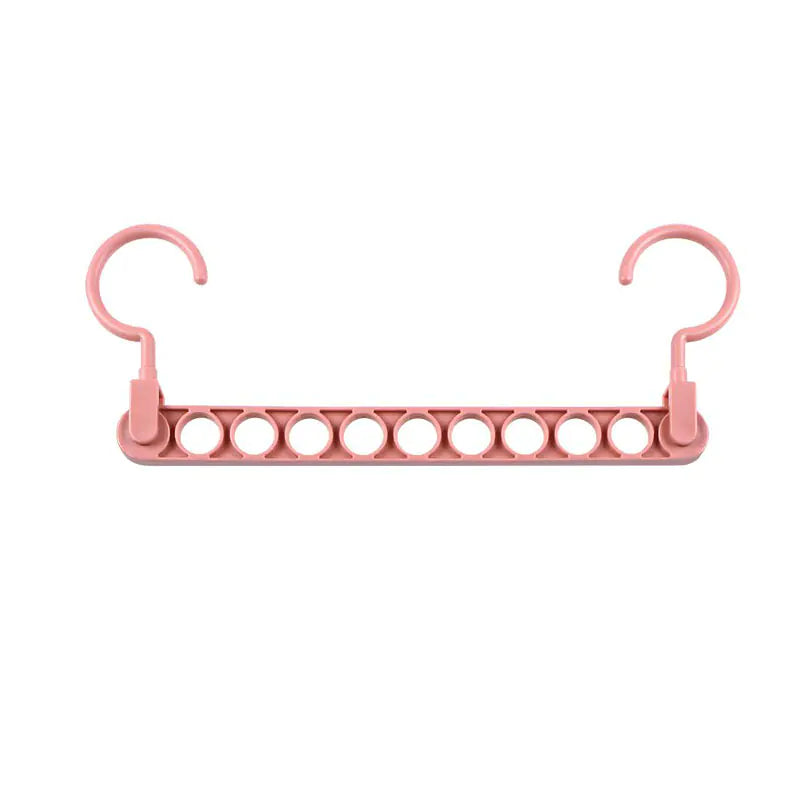 9-Hole Magic Clothes Hanger for Closet Organization