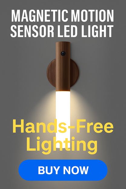 Magnetic Motion Sensor LED Night Light