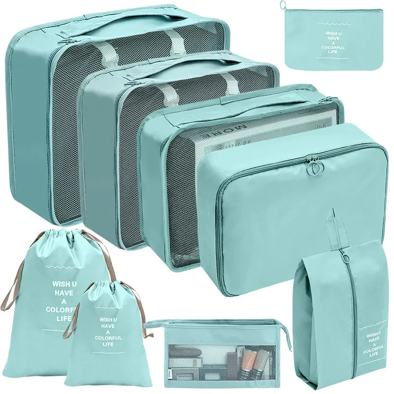 Travel Buggy Bag 7PCs Luggage Storage Set