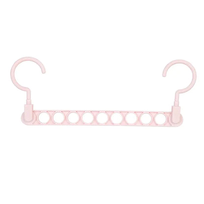 9-Hole Magic Clothes Hanger for Closet Organization