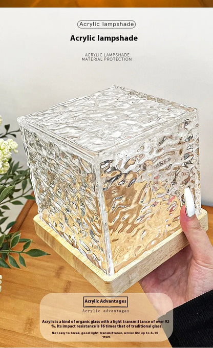 Dynamic Water Wave Rotating Ambience Lamp