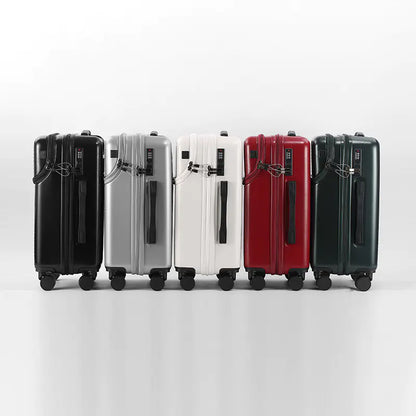 Multifunctional Travel Suitcase with Cup Holder