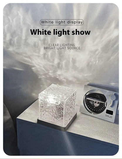 Dynamic Water Wave Rotating Ambience Lamp