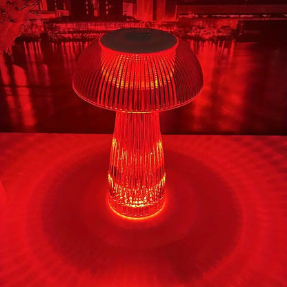 16 Color RGB Crystal Table Lamp - Touch USB Night Light