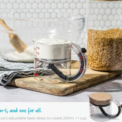 4-in-1 Adjustable Measuring Cup