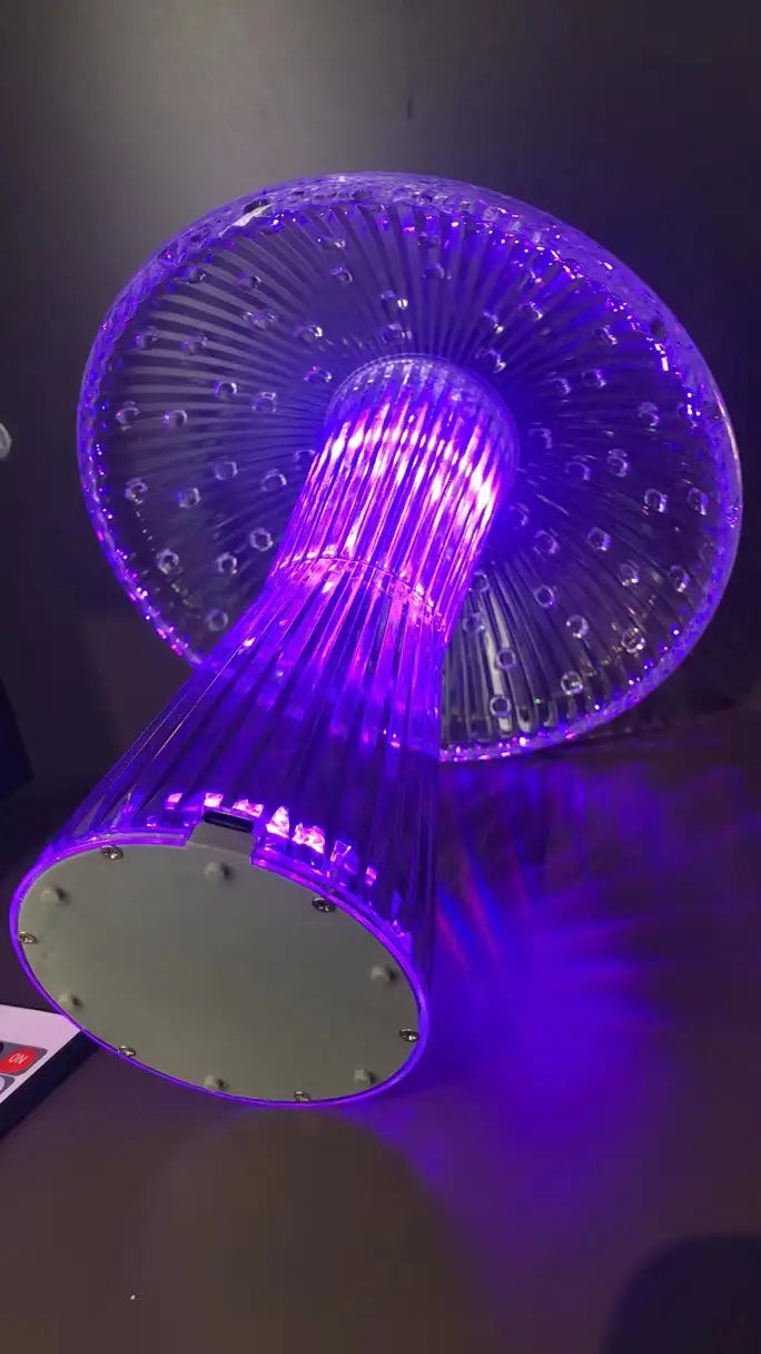 16-Color Touch Remote Control USB Crystal Table Lamp