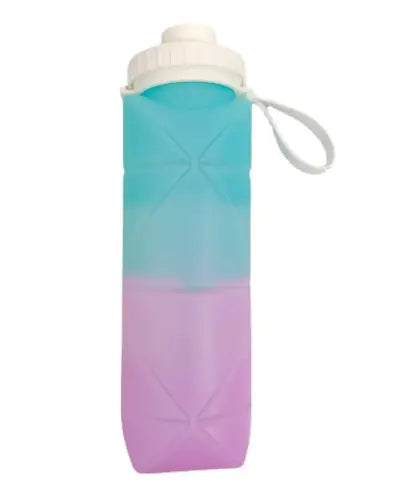 Lightweight Silicone Folding Water Bottle 600ml