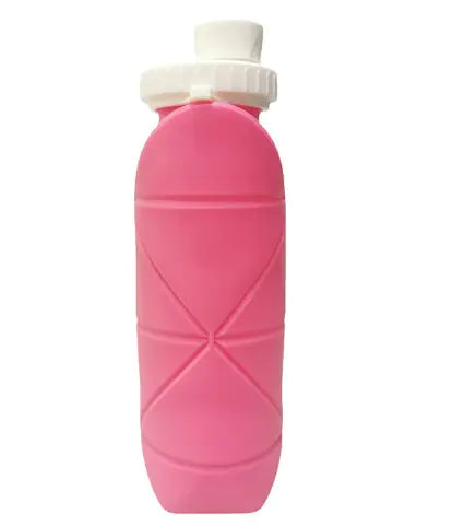 Lightweight Silicone Folding Water Bottle 600ml