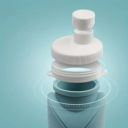 Lightweight Silicone Folding Water Bottle 600ml