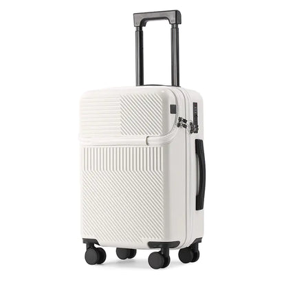Multifunctional Travel Suitcase with Cup Holder
