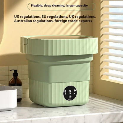 Mini Folding Washing Machine for Baby Clothes & Socks
