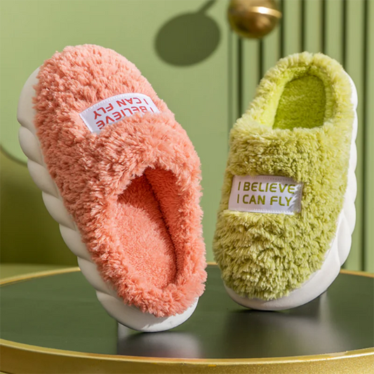 Warm Plush Winter Slippers for Women and Couples